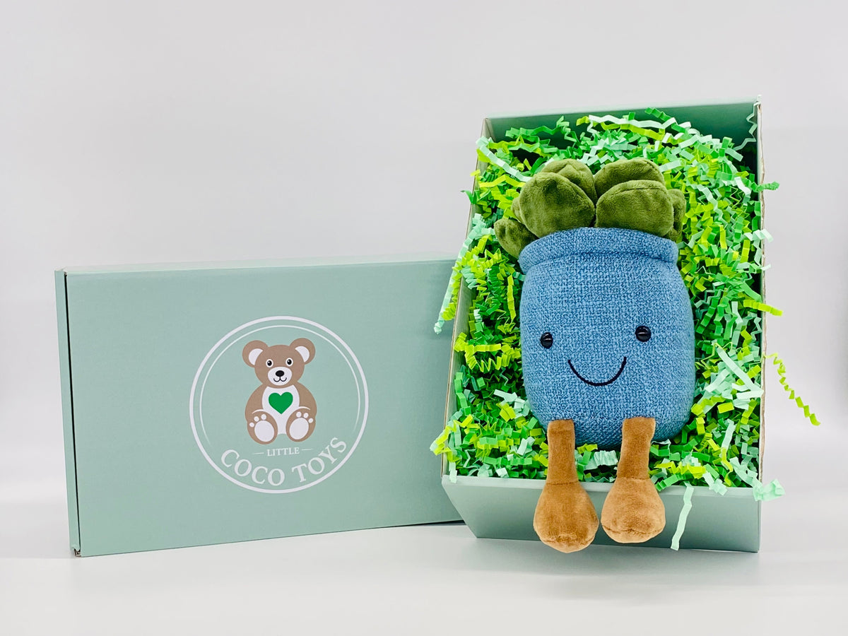 Kawaii Succulent Flower Pot Plushie