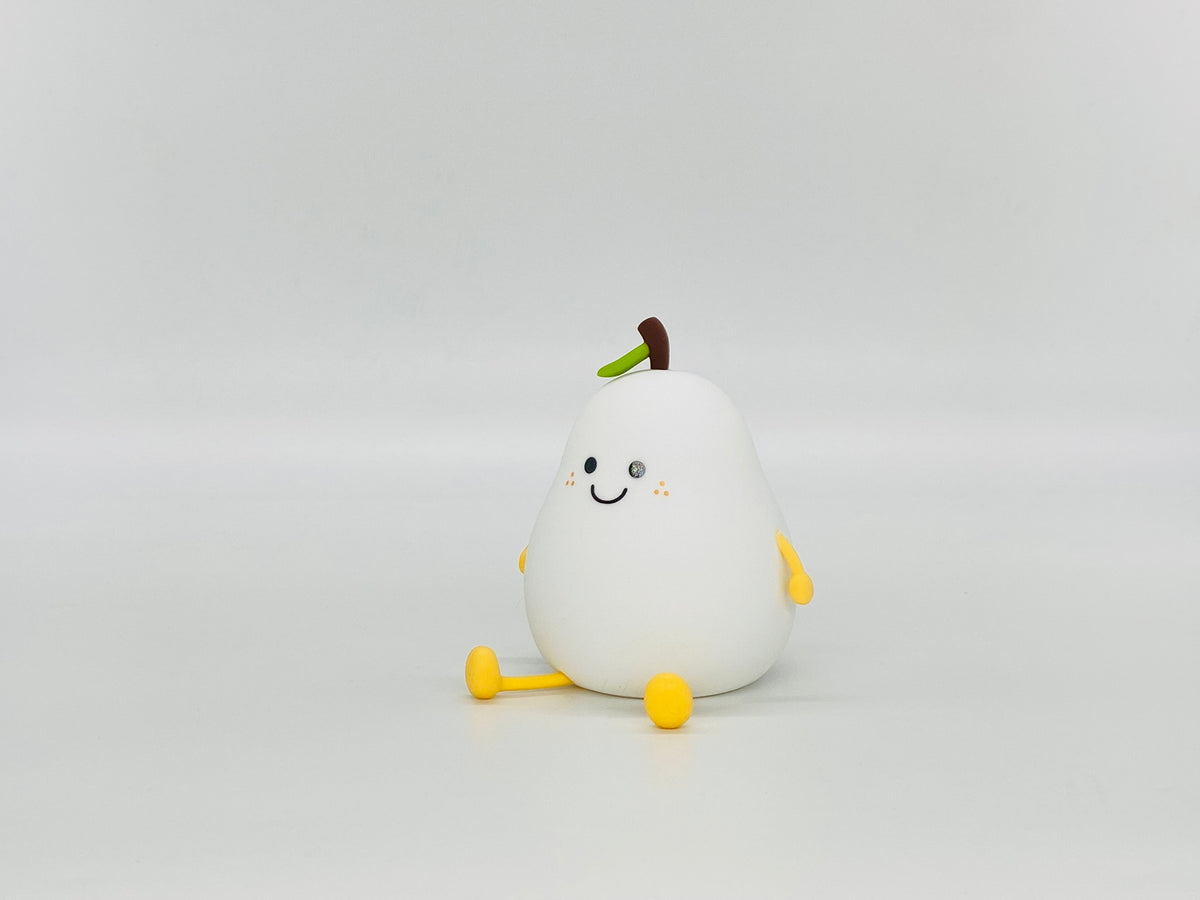 Kawaii Pear Silicone Led Table Night Light USB Rechargeable

 