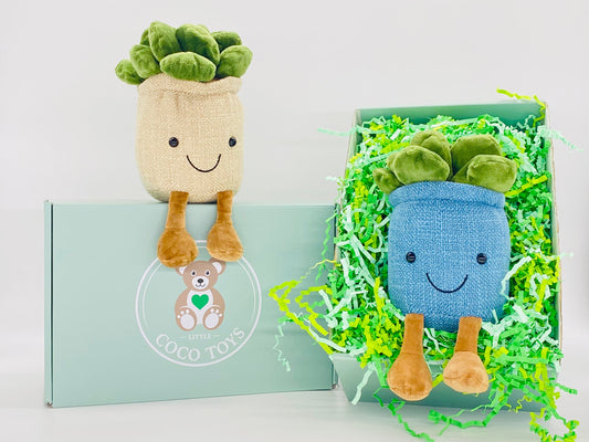 Kawaii Succulent Flower Pot Plushie