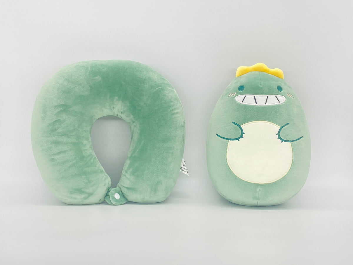 Little Coco Dinosaur / Unicorn Travel Pillow, Neck Cushion Plush Toy