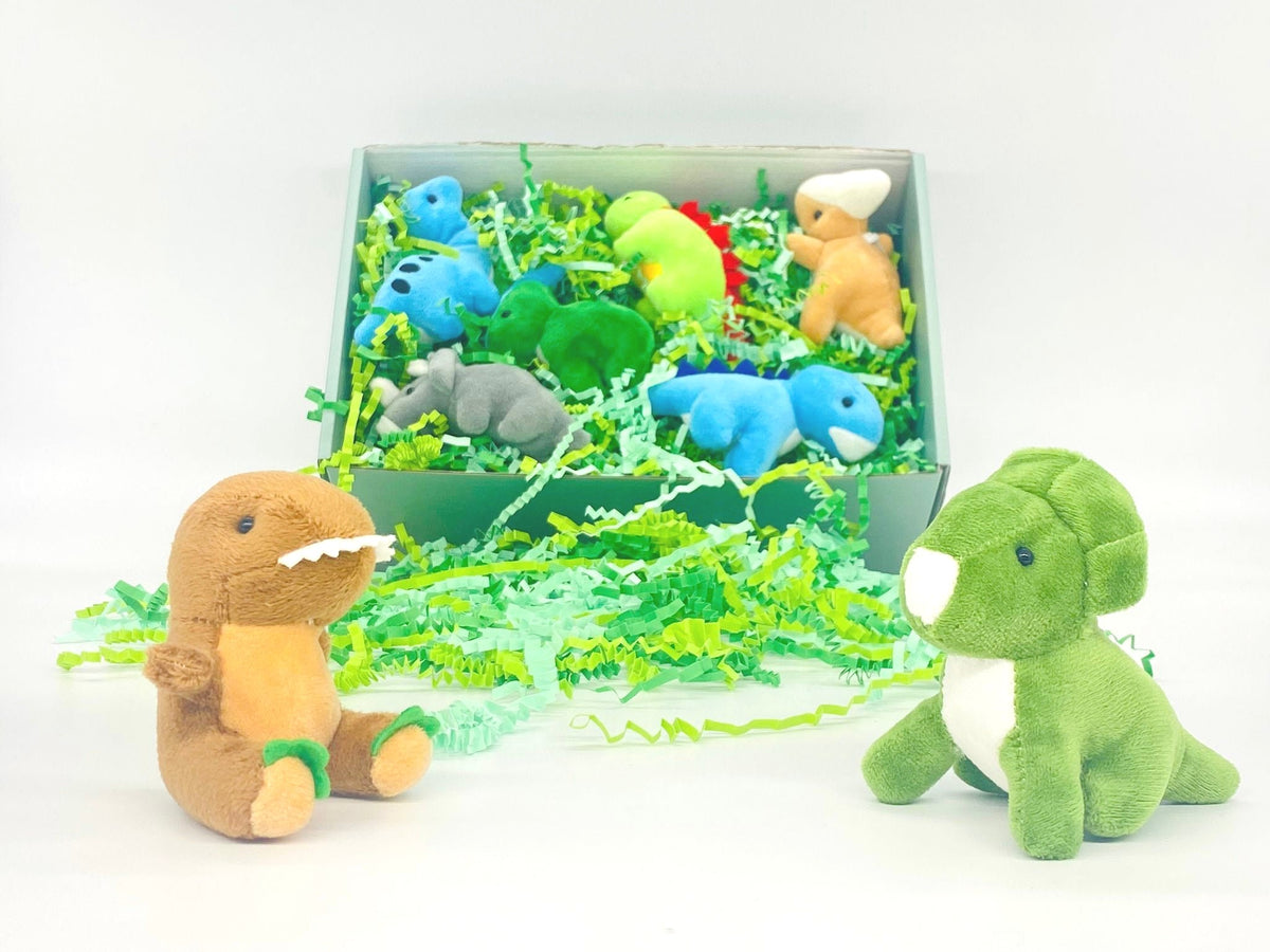 Little Coco Dinosaurs Stuffed Animals Plush Soft Toys, pack of 8 (A)