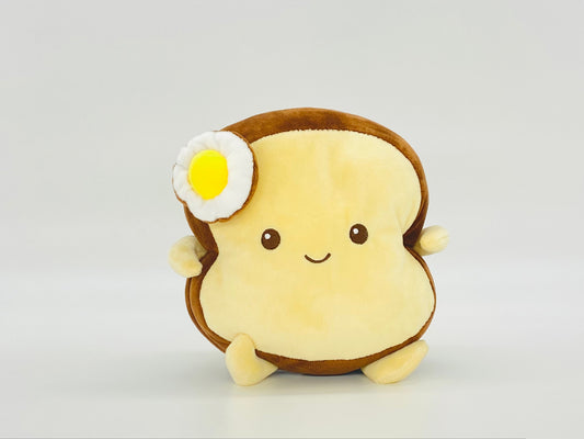 Little Coco Egg on Toast Plush Stuffed Soft Toy