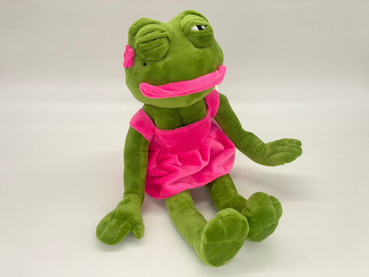 Kawaii Sleeping Eye Mask and Pepe The Frog Plushie 45cm Gift Set